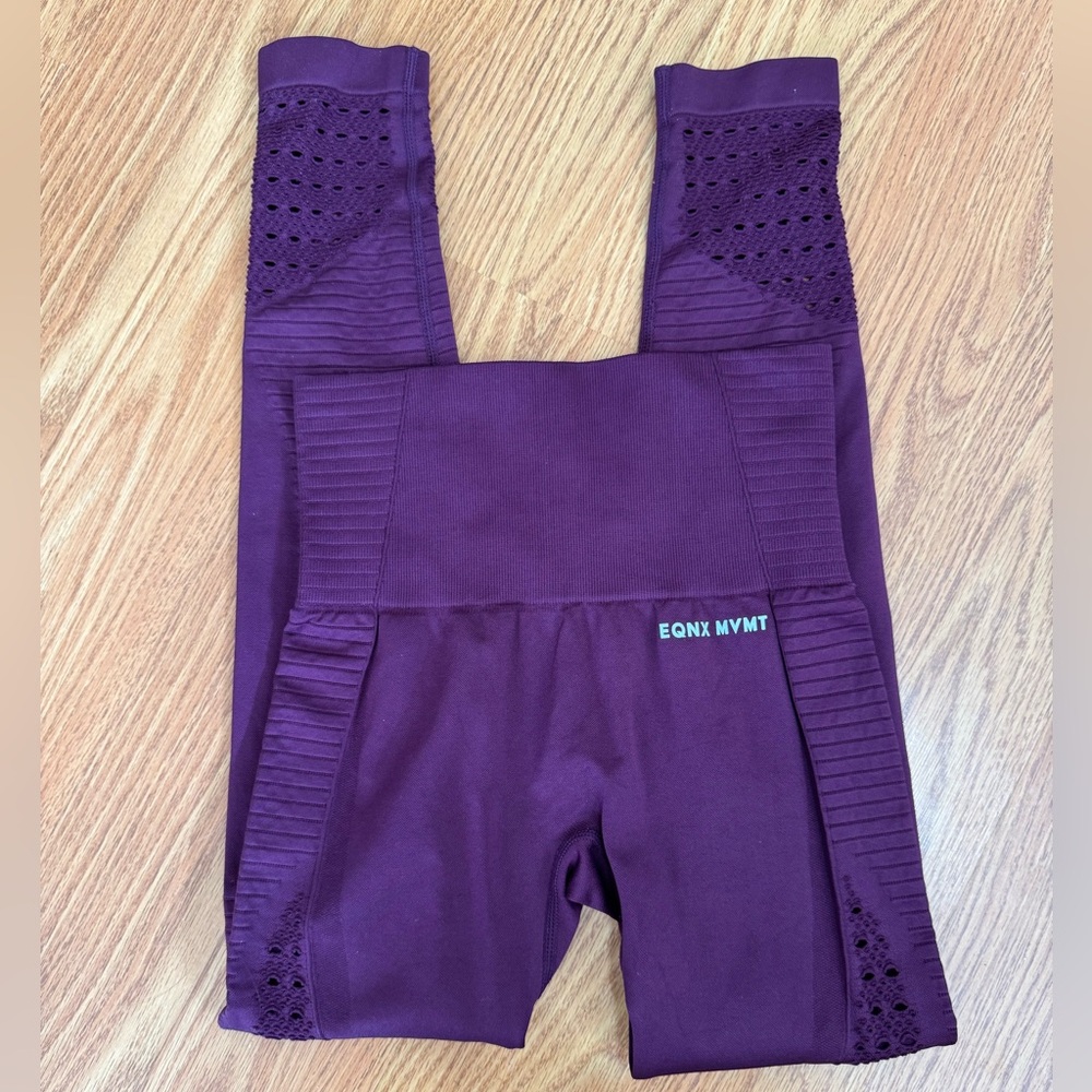 Burgundy EQNX MVMT High Rise Athletic Leggings Small